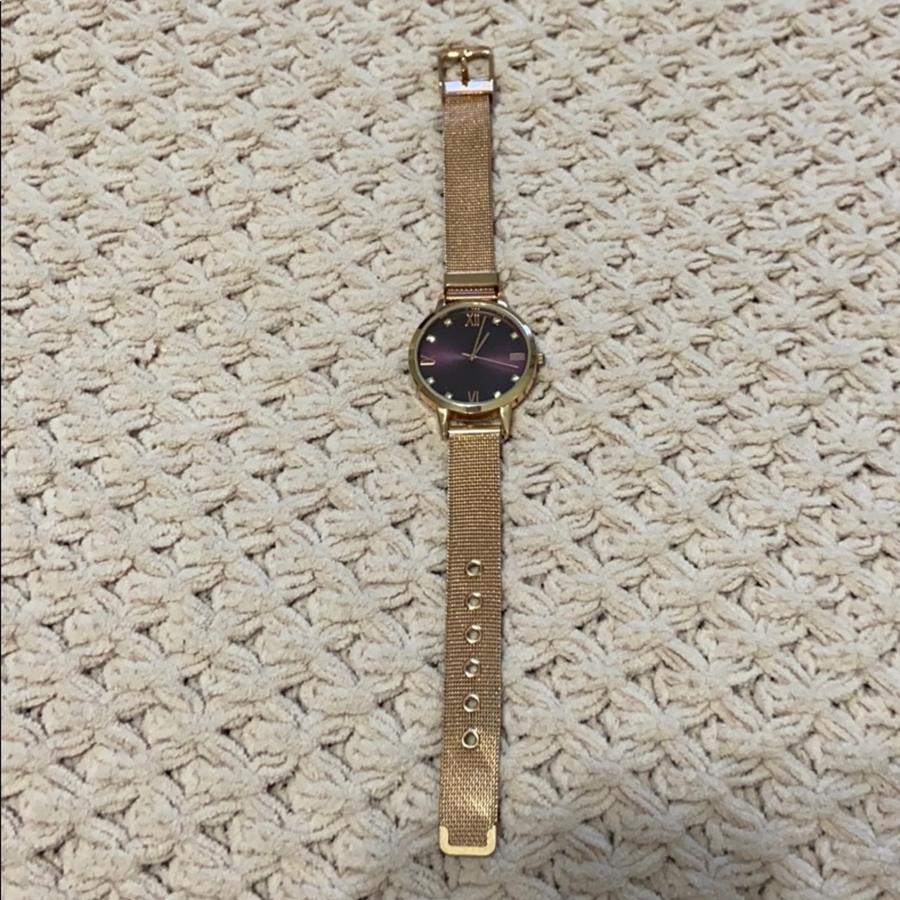 Rose Gold watch